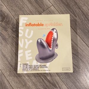 Inflatable Shark Sprinkler